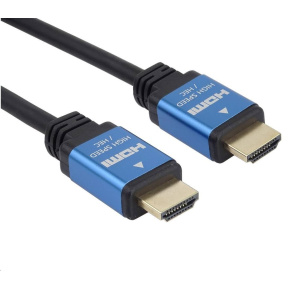 PREMIUMCORD HDMI - Ultra HDTV kábel, 2 m (kov, pozlátené konektory)