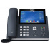 IP telefón Yealink SIP-T48U, 7" farebný dotykový displej 800x480, 2x RJ45 10/100/1000, PoE, 16x SIP, 1x USB, bez adaptéra