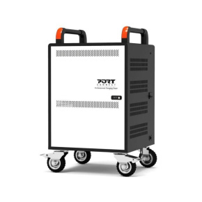 PORT CONNECT CHARGING CABINET 20 Notebooks + RACK 1xU 19’’, černý a béžový