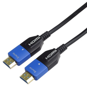 PREMIUMCORD Ultra High Speed HDMI 2.1 optický kabel 8K@60Hz 4K@120Hz 20m zlacený PREMIUMCORD Ultra High Speed HDMI 2.1 optický kabel 8K@60Hz 4K@120Hz 20m zlacený