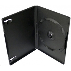 PP box 1DVD čierny push-up system (14mm) 100 ks/bal