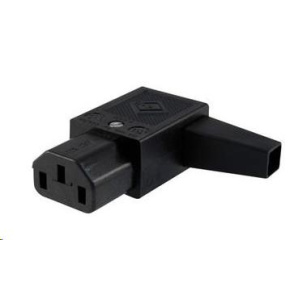 Napájací konektor PREMIUMCORD 230 V pre kábel (samica, IEC C14), uhlový Napájací konektor PREMIUMCORD 230 V pre kábel (samica, IEC C14), uhlový