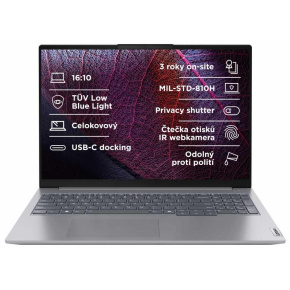 LENOVO NTB ThinkBook 16 G7 - Ryzen3 7335U,16" WUXGA,16GB,512SSD,IRcam,W11H LENOVO NTB ThinkBook 16 G7 - Ryzen3 7335U,16" WUXGA,16GB,512SSD,IRcam,W11H