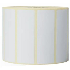 BROTHER BDE-1J026076-102, předřezaná rolka štítků, 76x26mm, 1900 štítků - box 8ks