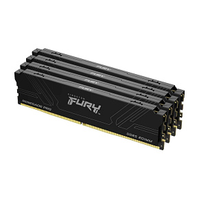 KINGSTON DIMM DDR5 128GB (Kit of 4) 7200MT/s CL38 FURY Renegade Pro Black