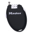 Master Lock Zatahovací kabelový zámek 4603EURD  - černý