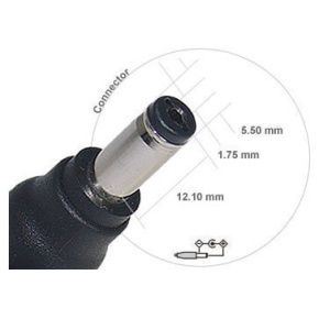 Nabíjací konektor AVACOM pre notebook C7 (5,5 mm x 1,7 mm) pre Acer Nabíjací konektor AVACOM pre notebook C7 (5,5 mm x 1,7 mm) pre Acer