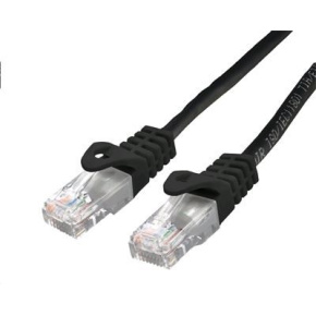 C-TECH kabel patchcord Cat6, UTP, černý, 1m C-TECH kabel patchcord Cat6, UTP, černý, 1m