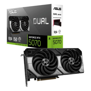 ASUS VGA NVIDIA GeForce RTX 5070 DUAL 12GB, 12GB GDDR7, 3xDP, 1xHDMI ASUS VGA NVIDIA GeForce RTX 5070 DUAL 12GB, 12GB GDDR7, 3xDP, 1xHDMI