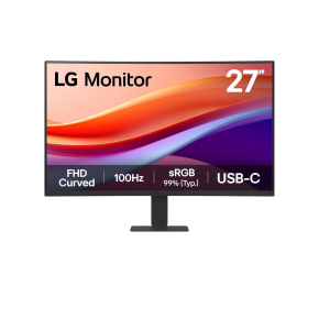 LG MT IPS LCD LED 27" 27U421A - VA panel, 1920x1080, zakřivený, 100hz, USB-C, HDMI