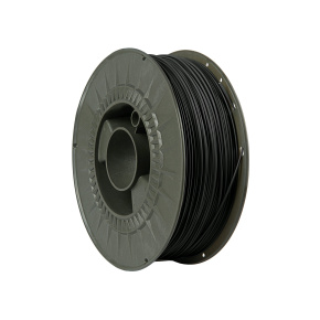 C-TECH Tisková struna (filament) ESSENTIAL LINE, PLA, černá, 1,75mm, 1kg