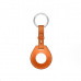 COTEetCI kožené pouzdro na klíče H-series pro Apple AirTag, oranžová
