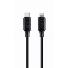 GEMBIRD Kabel CABLEXPERT USB 2.0 Type-C na Ligtning (CM/8pinM), 1,5m, datový, černá