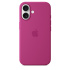APPLE iPhone 16 Silicone Case with MagSafe - Fuchsia