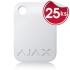 Ajax  Tag (25ks) white