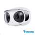 Vivotek MS9390-HV, 4512x1728 (7.8 Mpix) do 30 snímok za sekundu, obj. 2.8 mm (180°), WDR, PoE, IR 20 m, MicroSDXC, antivandal, IP66