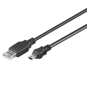 PremiumCord kabel USB 2.0, A-B mini, 5pinů, 0,5m PremiumCord kabel USB 2.0, A-B mini, 5pinů, 0,5m