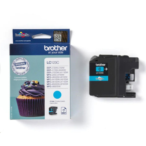 BROTHER INK LC-123C cyan cca 600