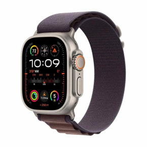 APPLE Watch Ultra 2 GPS + Cellular, 49mm Titanium Case with Indigo Alpine Loop - Medium APPLE Watch Ultra 2 GPS + Cellular, 49mm Titanium Case with Indigo Alpine Loop - Medium