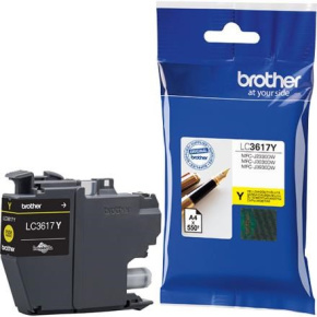 BROTHER INK LC-3617Y žltá - 550 str., J2330, J3530, J3930 BROTHER INK LC-3617Y žltá - 550 str., J2330, J3530, J3930