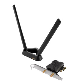 ASUS WiFi Adaptér PCIe PCE-BE92BT, Wi-Fi 7 Adapter Card, Bluetooth 5.4 ASUS WiFi Adaptér PCIe PCE-BE92BT, Wi-Fi 7 Adapter Card, Bluetooth 5.4