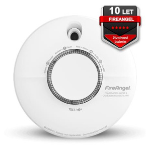 FireAngel Kombinovaný hlásič požáru a CO  SCB10-INT