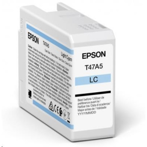 Atrament EPSON Singlepack Light Cyan T47A5 UltraChrome Pro 10 50 ml
