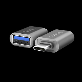 TRUST Adaptér Calyx USB-C na USB-A, 2ks