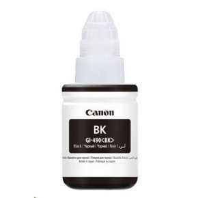 Canon BJ INK GI-490 BK (fľaštička s čiernym atramentom) Canon BJ INK GI-490 BK (fľaštička s čiernym atramentom)