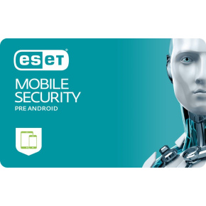 ESET Mobile Security pre 4 zariadenia, predĺženie i nová licencia na 1 rok, EDU