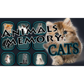 Animals Memory: Cats (PC) klíč Steam Animals Memory: Cats (PC) klíč Steam