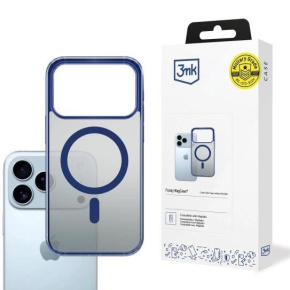 3mk ochranný kryt Frosty MagCase Blue pro Apple iPhone 17 Pro 3mk ochranný kryt Frosty MagCase Blue pro Apple iPhone 17 Pro