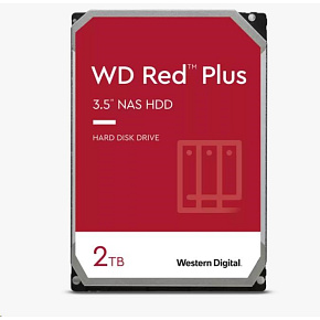 WD RED PLUS NAS WD30EFPX 3TB, SATA III 3.5", 256MB 5400RPM, 180MB/s, CMR