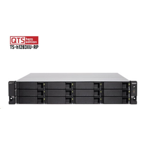 QNAP TS-h1283XU-RP-E2236-32G (6C/Xeon E-22236/3,4-4,8GHz/32GBRAM/12xSATA/4xGbE/2x10GbE/2xSFP+/6xUSB3.1/4xPCIe/RP)