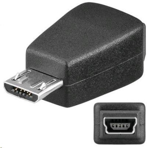 PREMIUMCORD Redukcia USB 2.0 Mini B - Micro B (F 5pin/M)