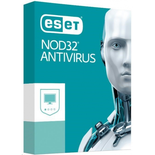 ESET NOD32 Antivirus: Krabicová licencia pre 1 PC na 1 rok