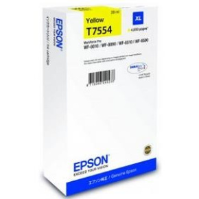 Atramentová kazeta EPSON WF-8xxx Series XL Yellow - 4000str. (39 ml)