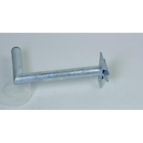 Držák antény na stožár s vinklem, žárový zinek, délka 35cm