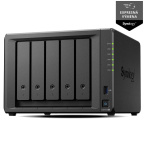 Synology DS1525+ DiskStation (4C/RyzenV1500B/2,2GHz/8GBRAM/5xSATA/2xM.2/2xUSB3.2/2x2,5GbE/1xPCIe/1xUSB-C)