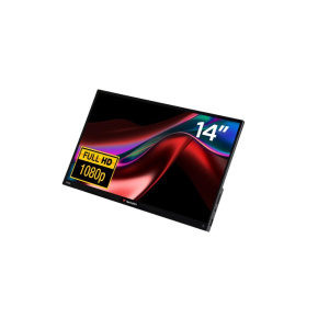 Verbatim Přenosný dotykový monitor 14" FHD LIGHT s powerbankou 5000mAh