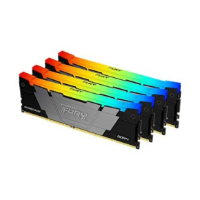 KINGSTON DIMM DDR4 64GB (Kit of 4) 3600MT/s CL16 1Gx8 FURY Renegade RGB