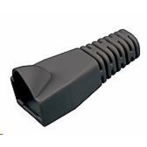 Solarix RJ45 ochrana proti zachyteniu čierna / 100ks S45SP-BK Solarix RJ45 ochrana proti zachyteniu čierna / 100ks S45SP-BK