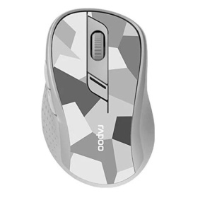 RAPOO Mouse M500 Silent Multi-mode Wireless Optical Mouse, sivá