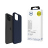 3mk ochranný kryt Silicone Case pro Apple iPhone 15 Plus   Dark Navy