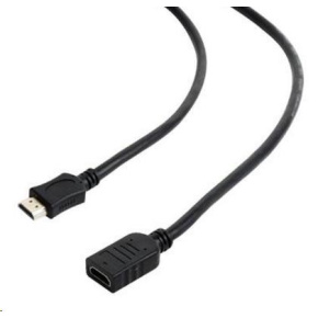 Predlžovací kábel GEMBIRD HDMI na HDMI 1,8 m (pozlátené konektory, tienený)
