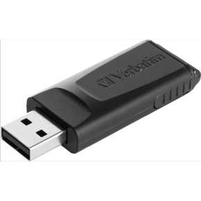 VERBATIM USB Flash disk Store 'n' Go SLIDER 16 GB - čierny