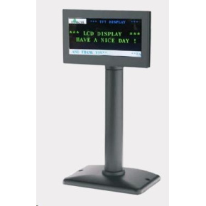 Birch LCD-50 Zákaznícky grafický displej, farebný TFT-LCD, 5", čierny, USB/RS232