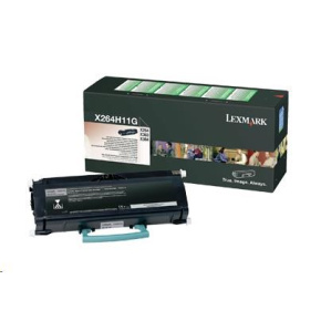 Čierny toner LEXMARK pre X264, X363, X364 z programu Lexmark Return (9 000 strán) Čierny toner LEXMARK pre X264, X363, X364 z programu Lexmark Return (9 000 strán)