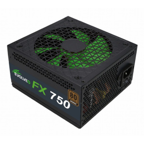 EVOLVEO FX 750 , zdroj 750W ATX, 14cm, tichý, 80+ bronze, bulk, záruka 3 roky