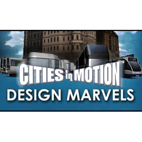 Cities in Motion: Design Marvels (PC) klíč Steam Cities in Motion: Design Marvels (PC) klíč Steam
